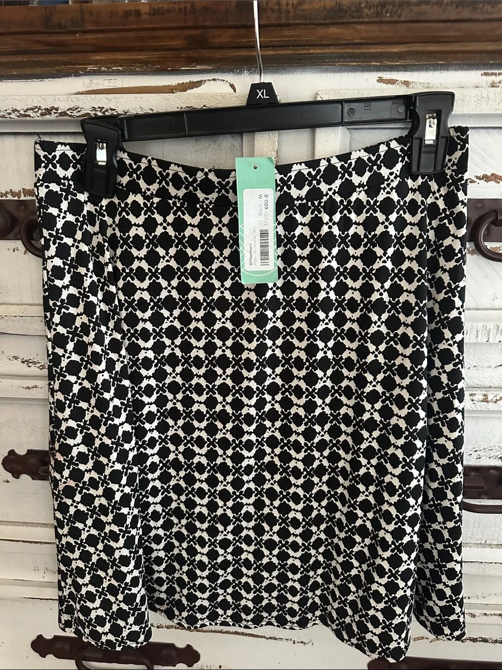 41 Hawthorn Abbie Reversible Black skirt